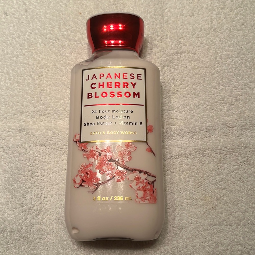 New Japanese Cherry Blossom Body Lotion